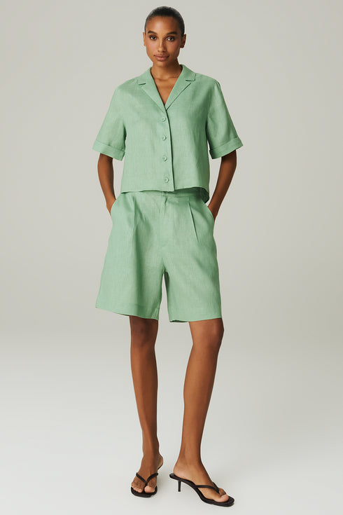 SHORTS LINHO VERDE